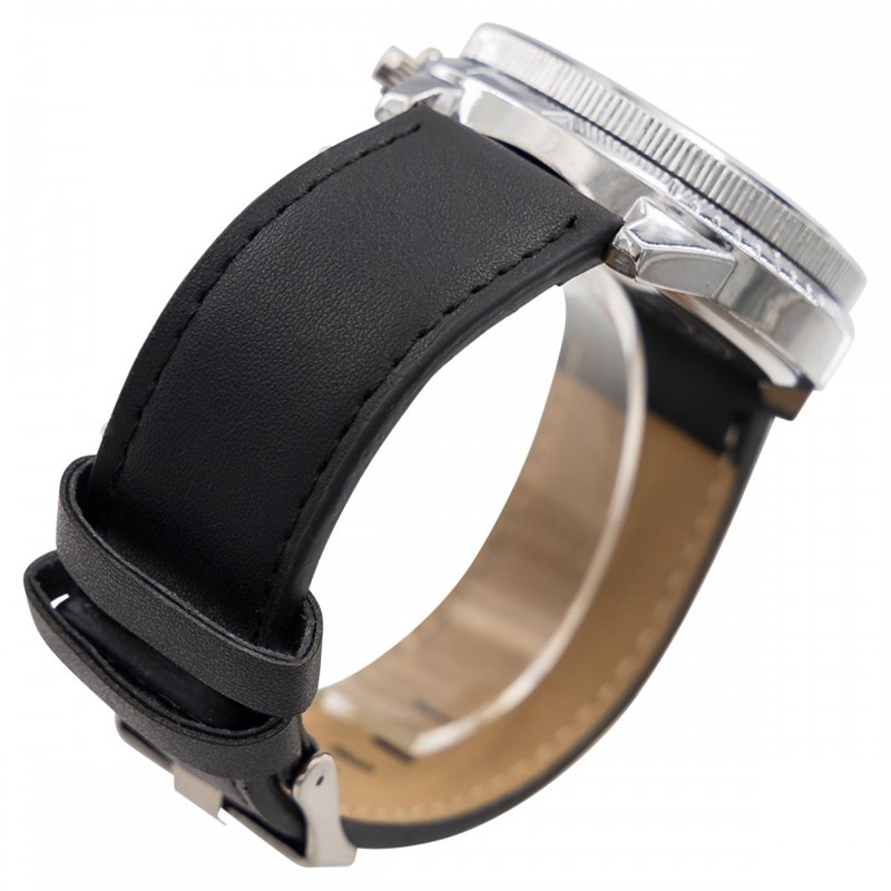 Montre Homme CHTIME bracelet Cuir Noir