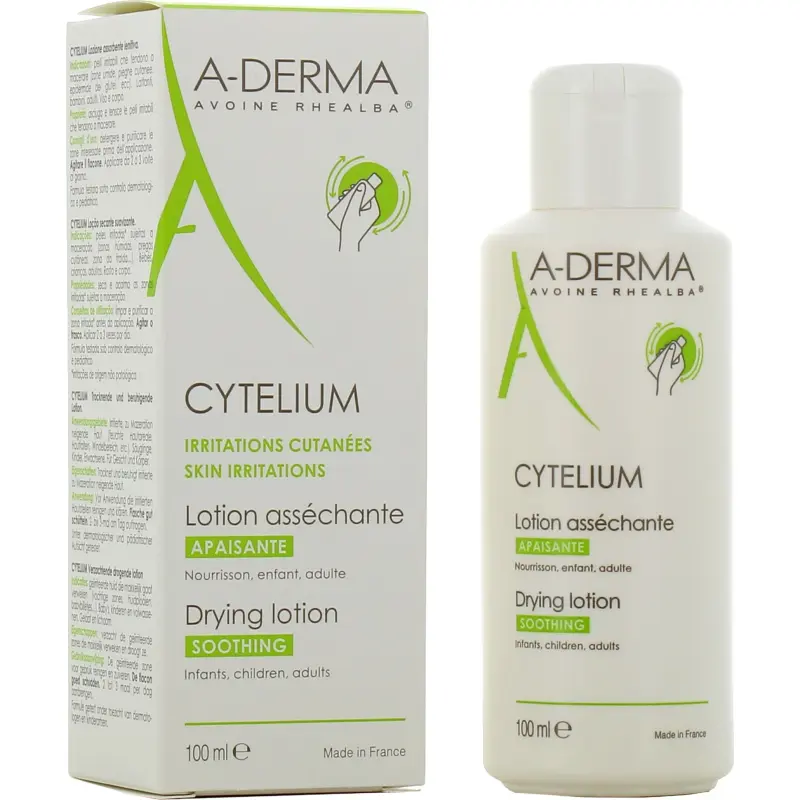 Lotion asséchante Aderma Cytelium - Flacon de 100 ml