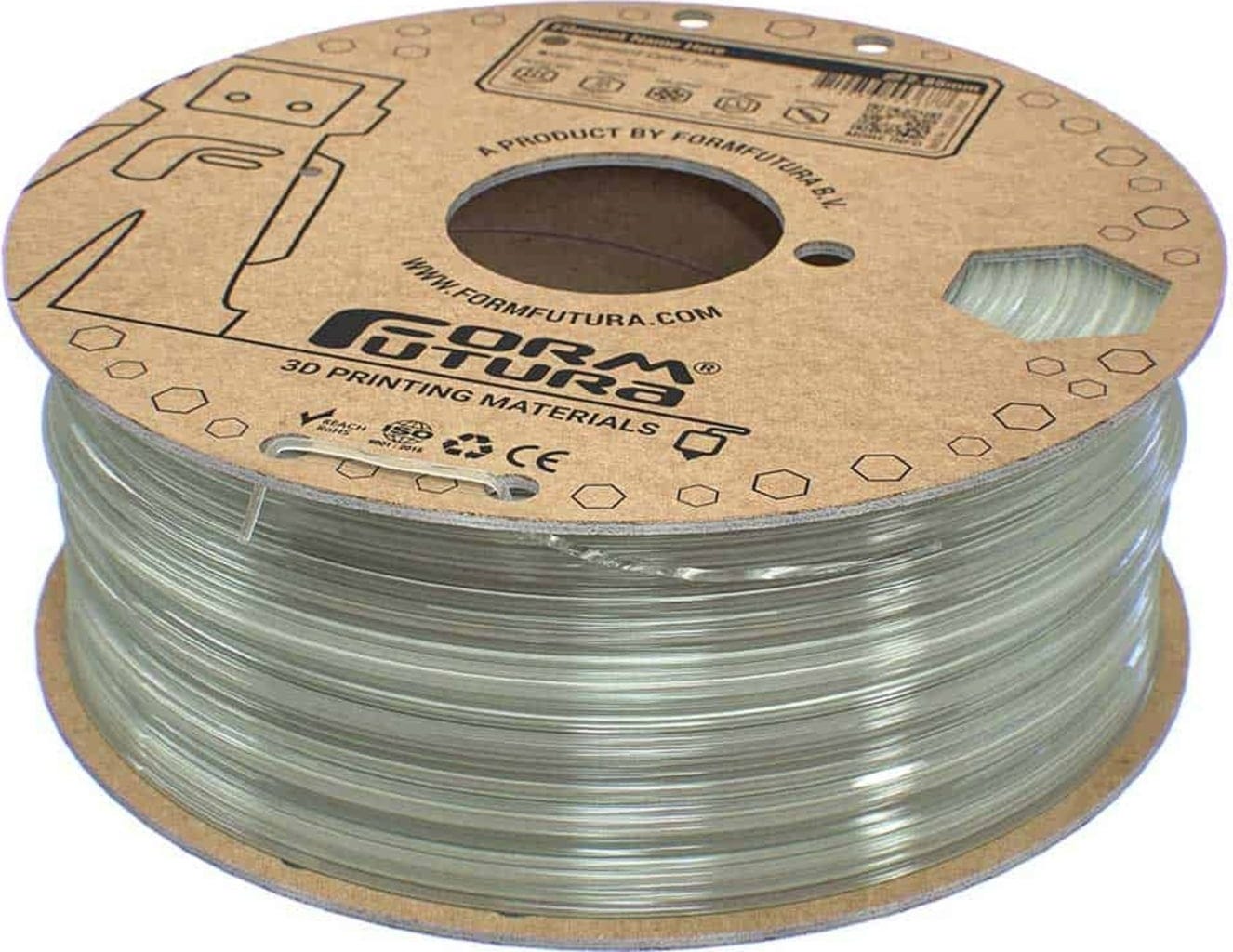 FormFutura  EasyFil™ ePLA Natural, 1,75 mm / 1000 g    Benutzerfreundliches PLA Filament