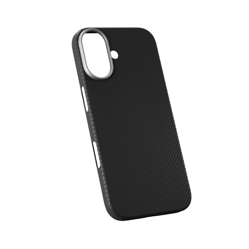 iPhone 17 UNUM SlimAramid Mag  Carbon Case MagSafe Aramid Schutzhülle (93910101000012) - Schwarz