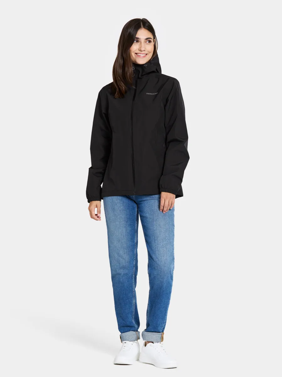 Didriksons Varja Wns Jkt Black