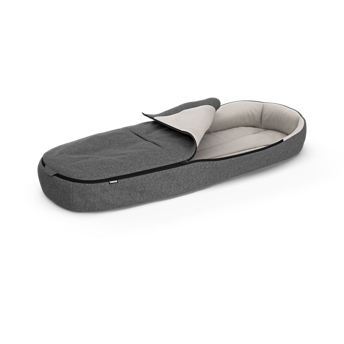 THULETHULE   Fusssack grey melange