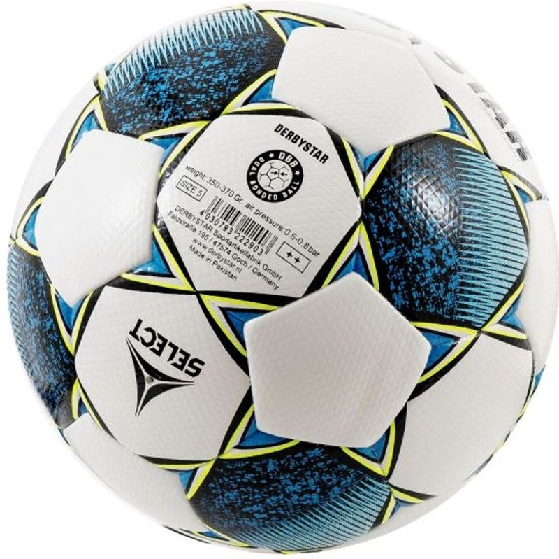 Derby Star - Classic Light II - Voetbal - Wit - Koninklijk Blauw