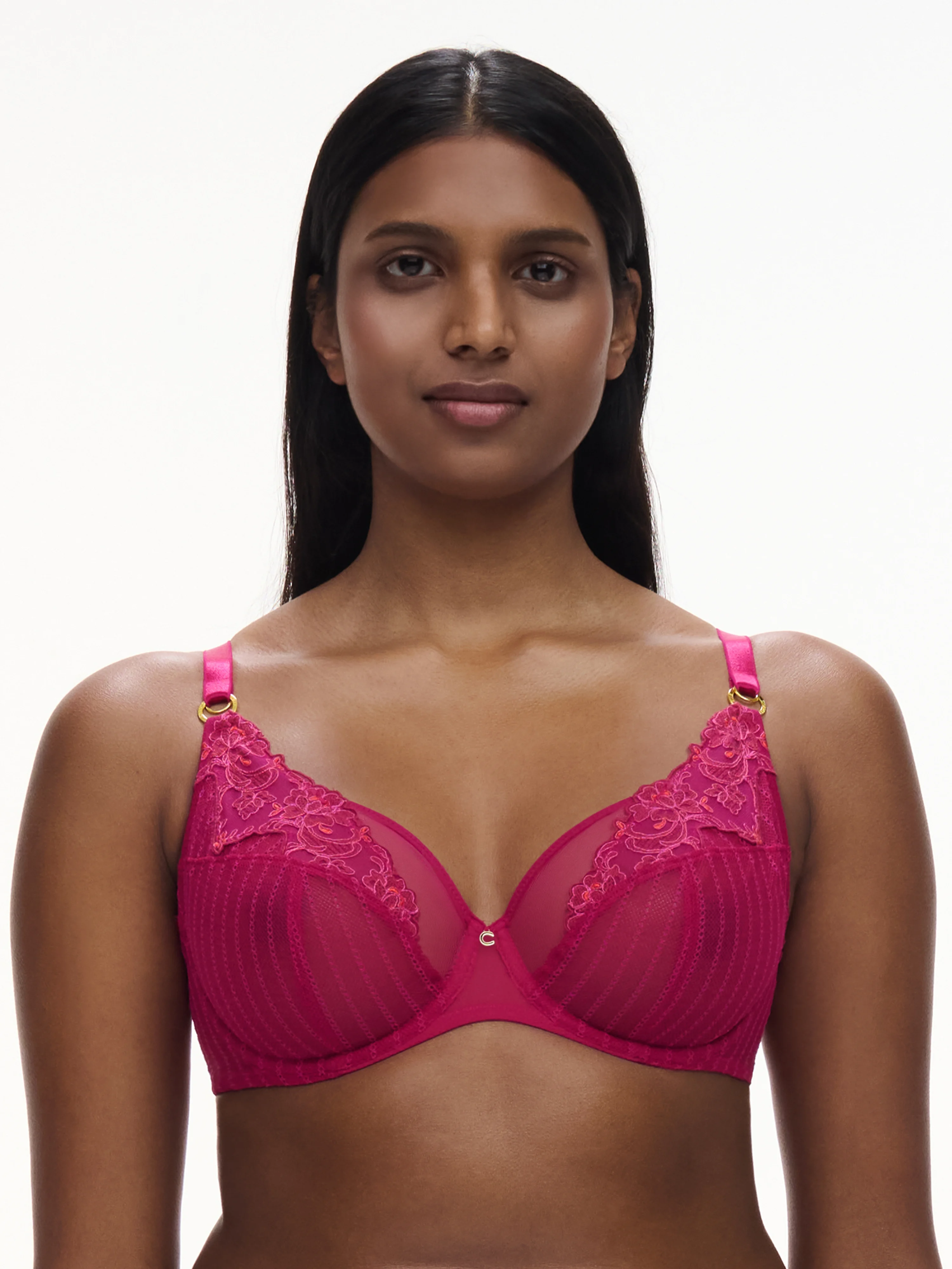 CABARET SAUVAGE - Soutien-gorge emboîtant broderie | Multicolore