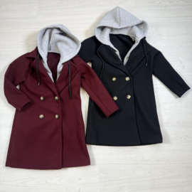 Urban chic hooded coat