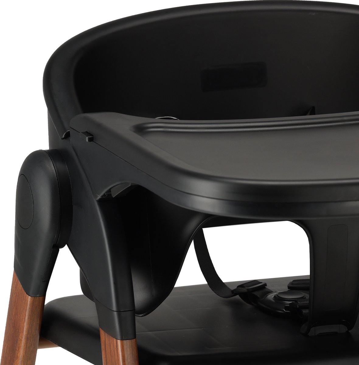 Deryan Luxe inklapbare kinderstoel - Black
