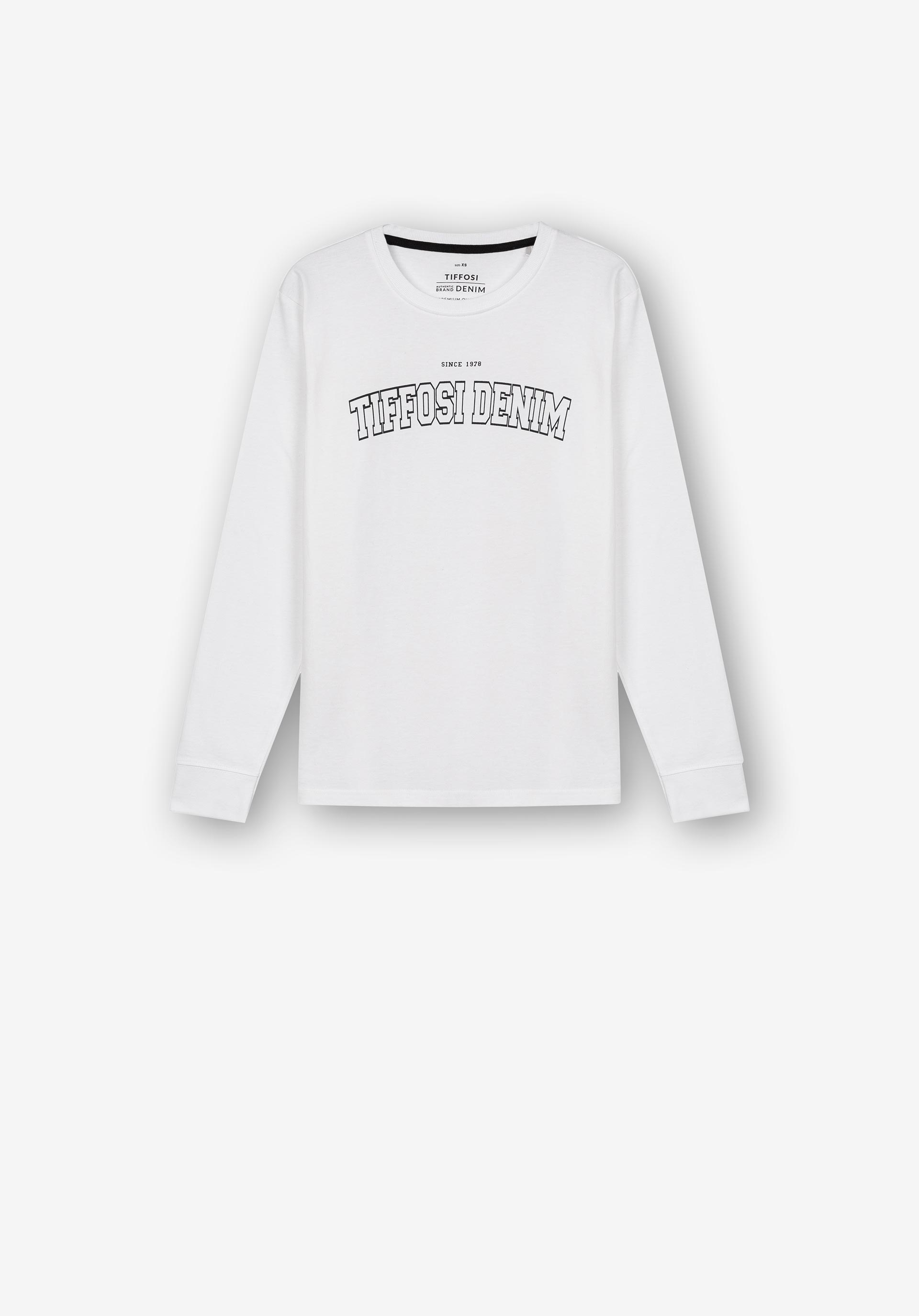 T-shirt com Estampado Frontal