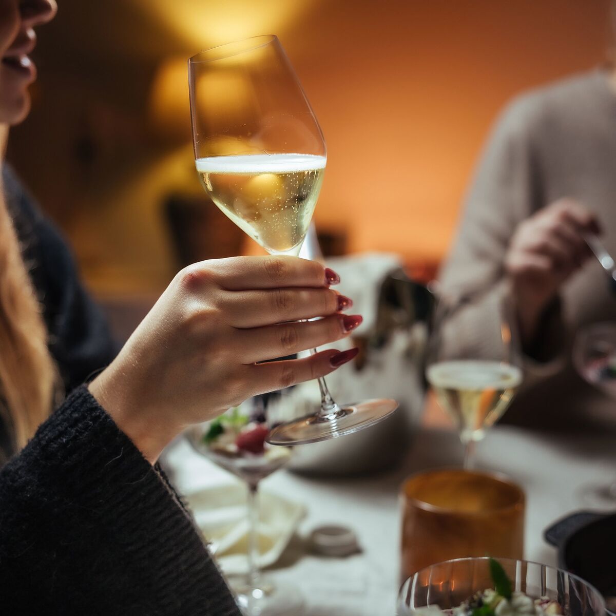 Hi-Lite champagneglass 2-pakning