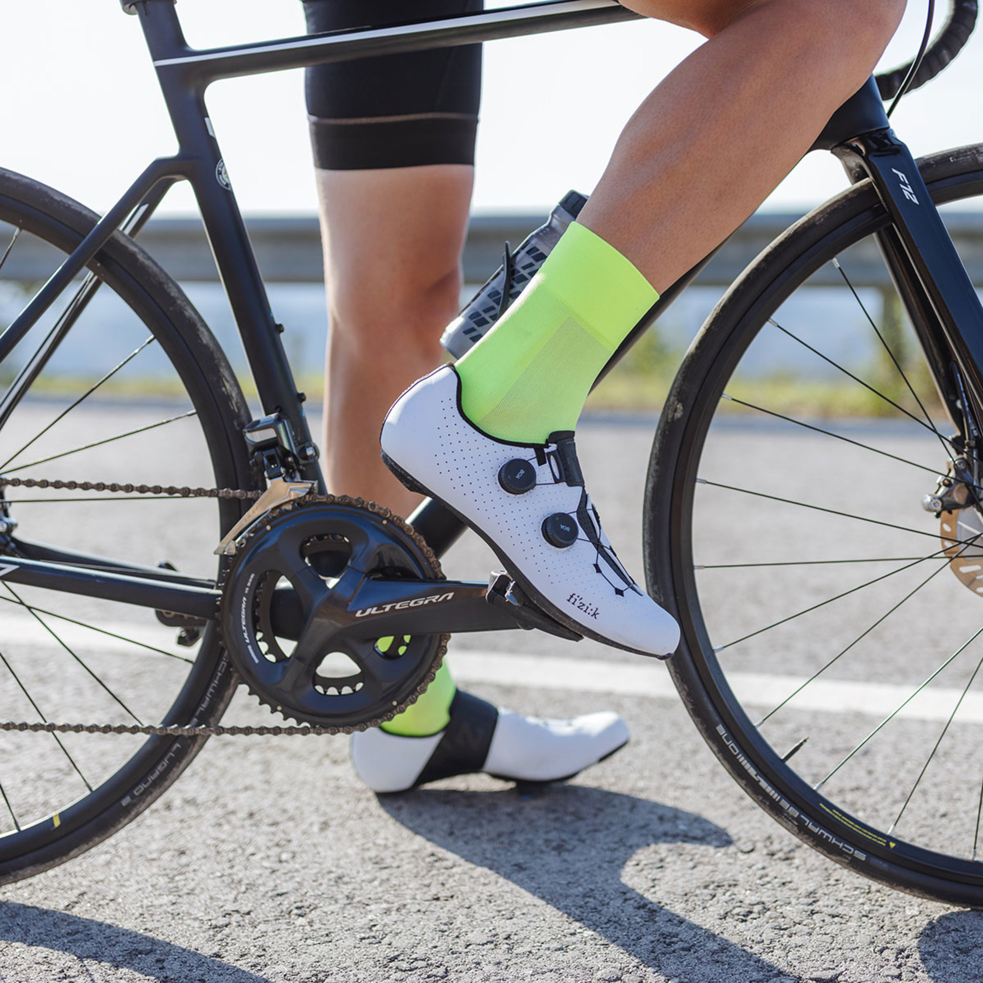 GripGrab Lightweight SL Summer Fietssokken Hi-Vis Geel