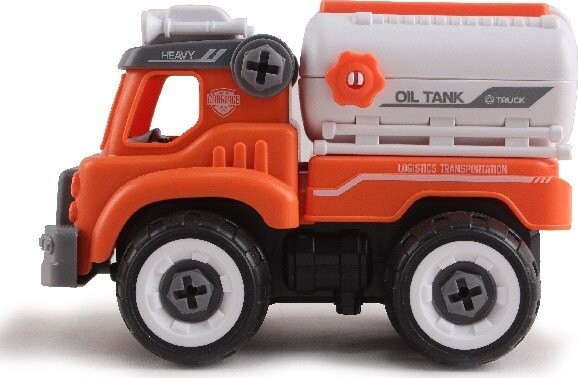 Fjernstyret Lastbil Med Tank - Med Lyd Og Skruetrækker - Contruck