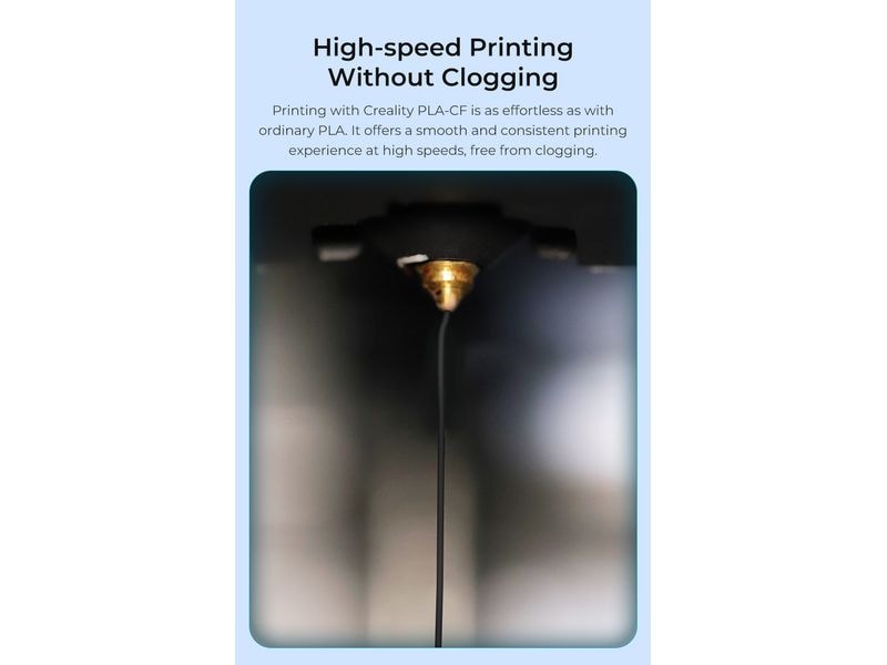Creality Filament PLA Hyper Carbon Ocker, 1.75 mm, 1 kg Hochwertiges 1.75 mm PLA Hyper Karbon Filament für 3D Drucker
