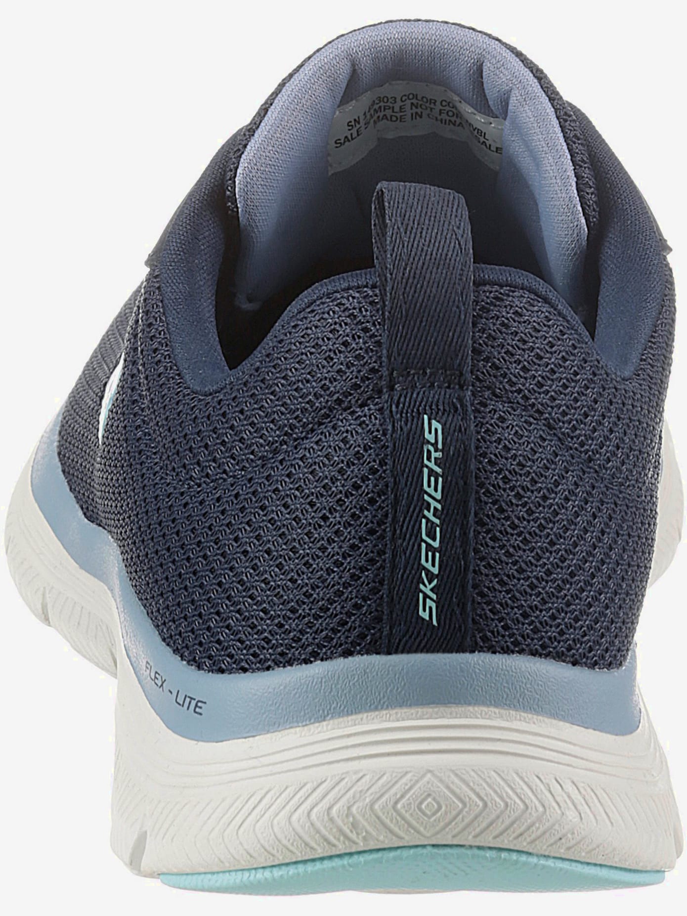 Baskets chaussures à lacets tendance avec bord de tige rembourré