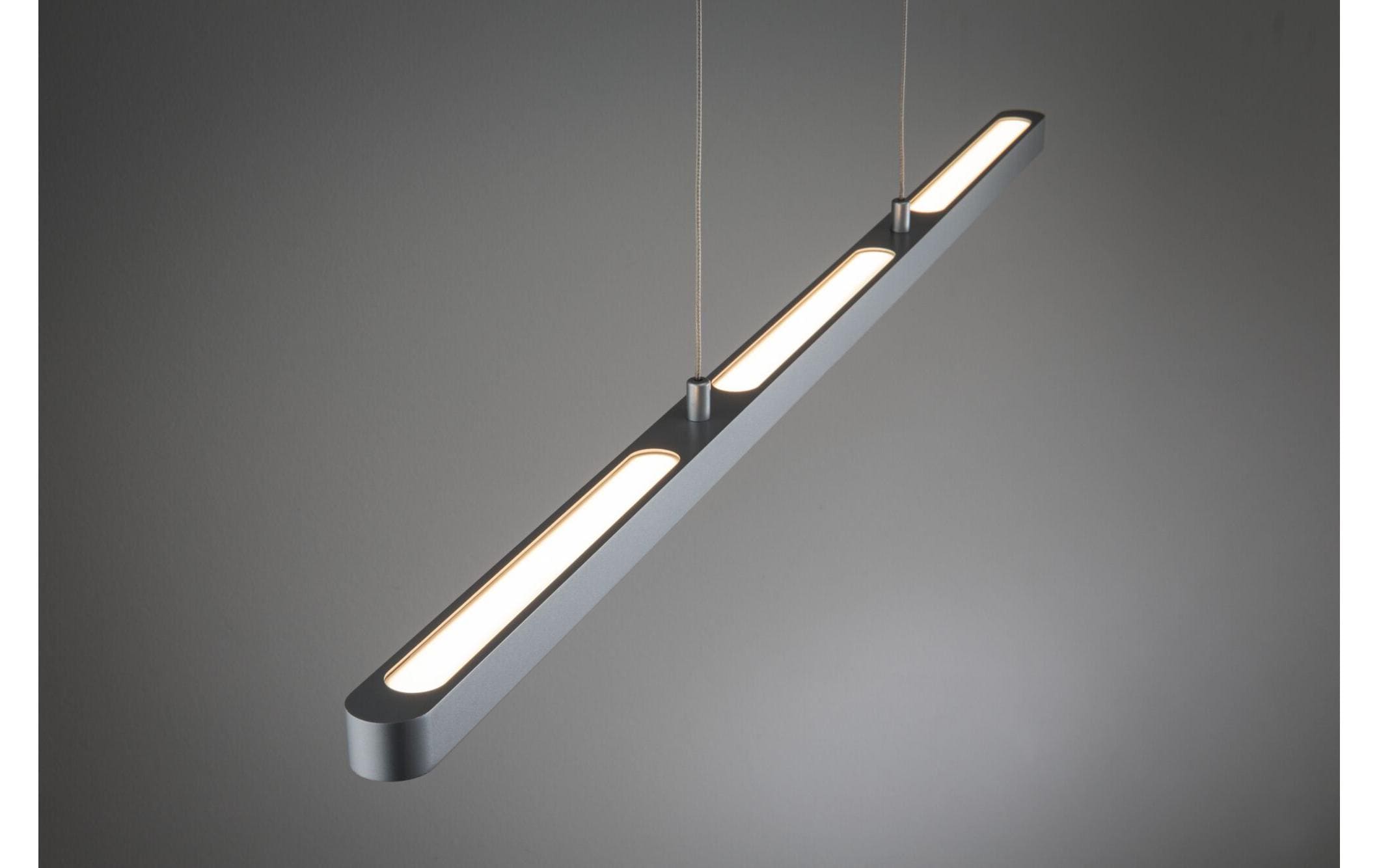 Pendelleuchte Lento, 42 W, 2700 K, Chrom<br>LED Hängeleuchte