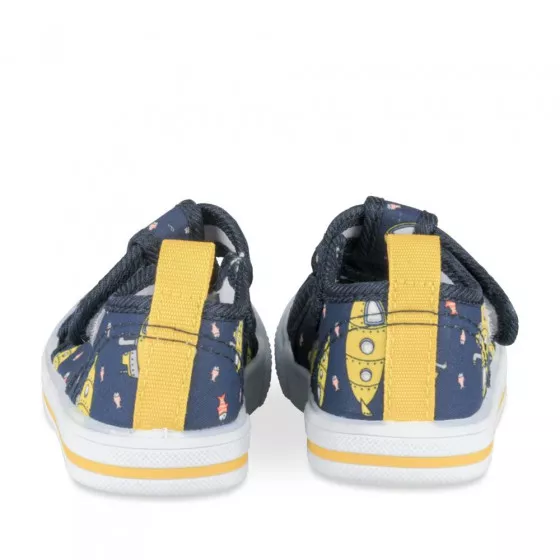 Baskets BLEU FREEMOUSS BOY
