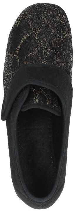 Comfort Plus Dames pantoffels zwart