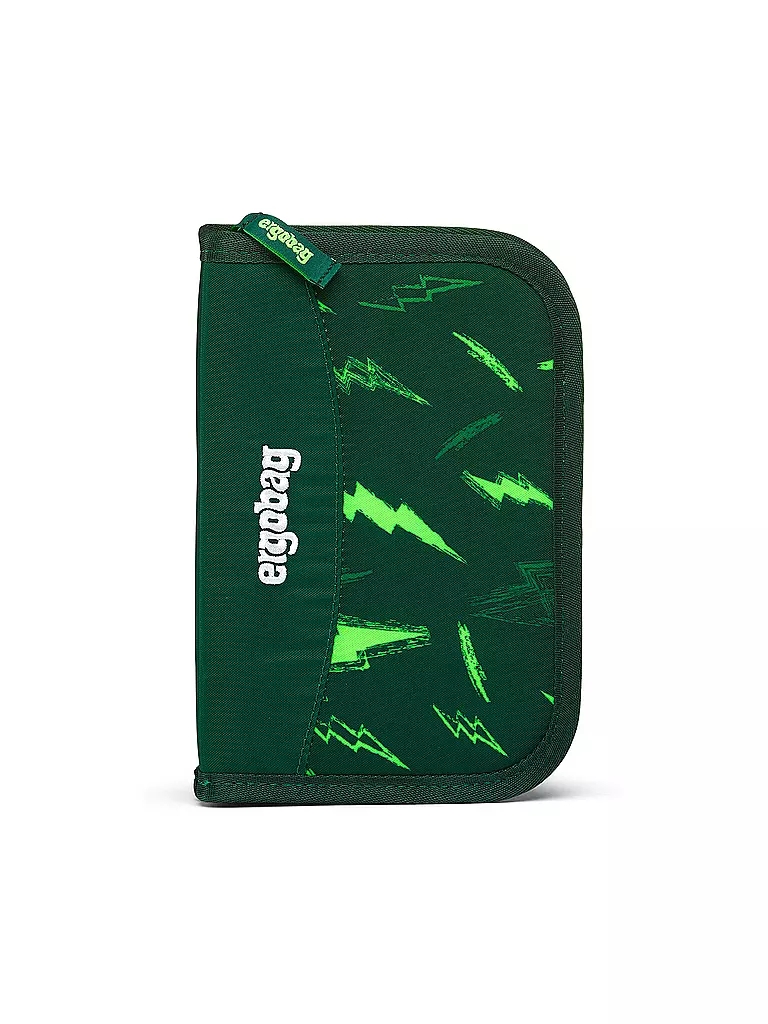ERGOBAG Schultaschen Set 6tlg PACK Lumi - Bärtastisch dunkelgrün