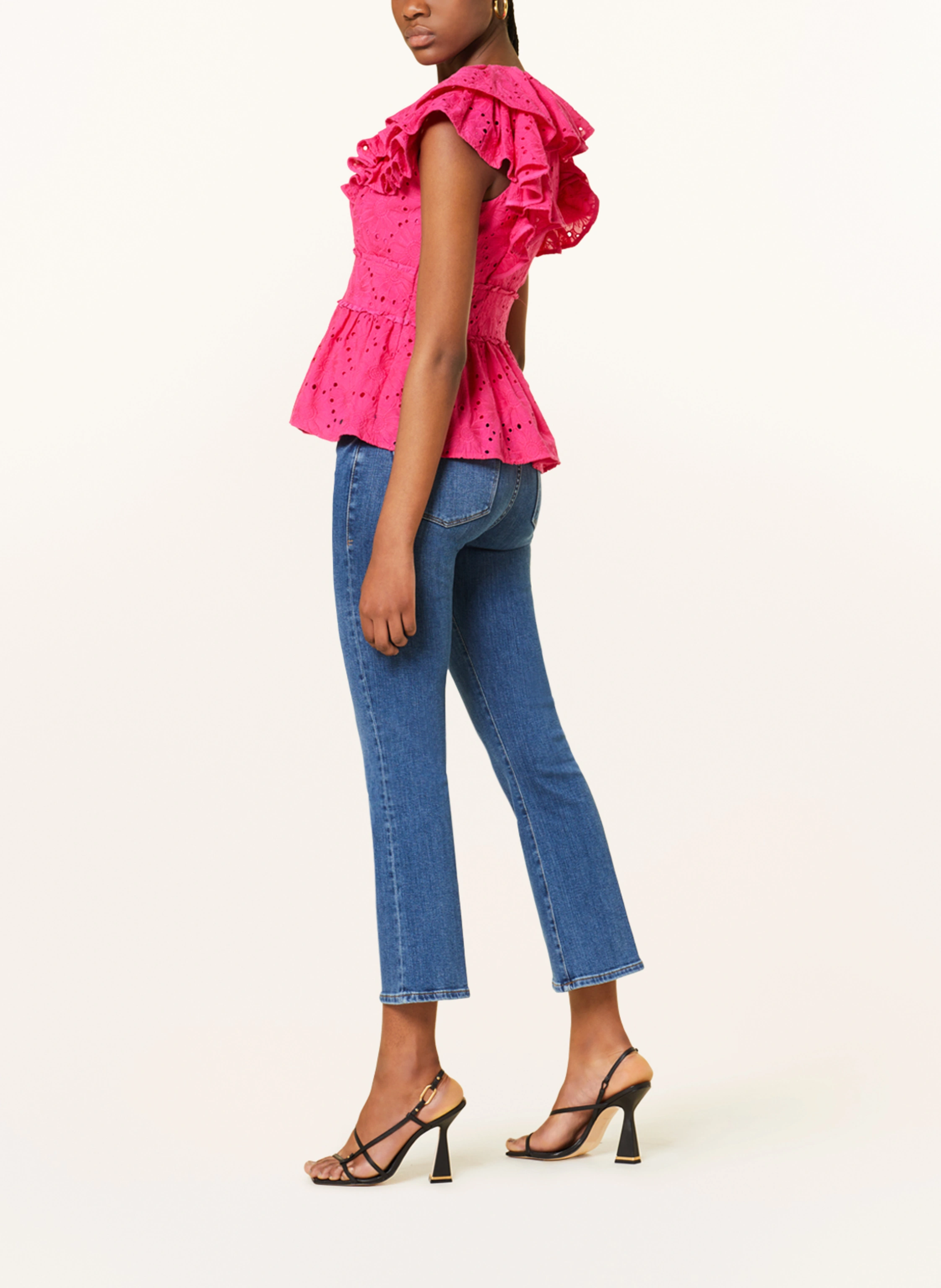 FRAME 7/8-Jeans LE CROPPED MINI BOOT