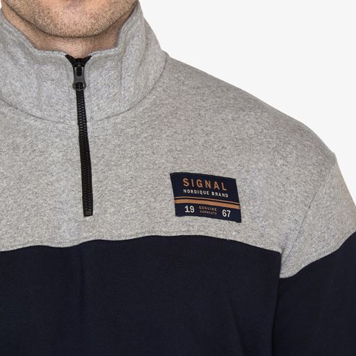 Signal Mathias Half-Zip Sweatshirt, Deep Marine, M