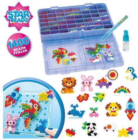 Aquabeads 31967 Artiesten Meeneemkoffer - 1400 Parels in 38 Kleuren - Complete Set