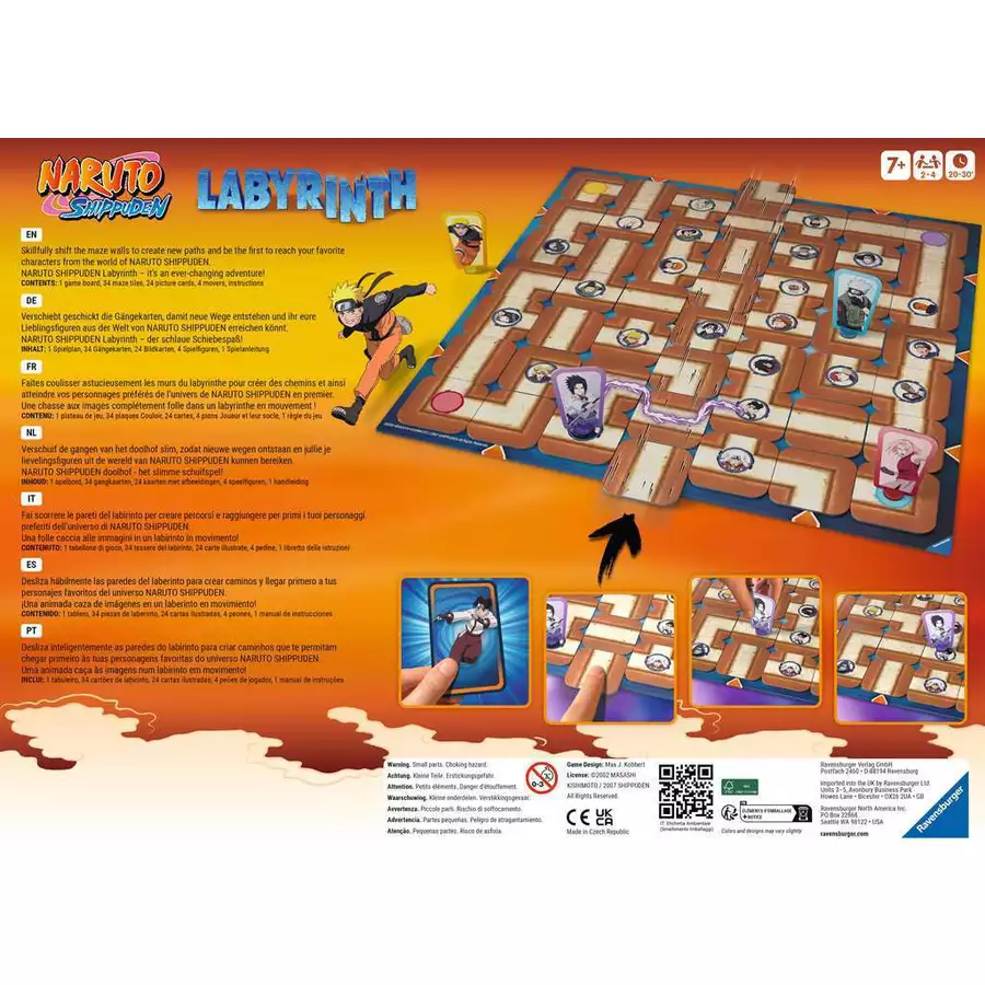 Ravensburger Naruto Shippuden Labyrinth bunt