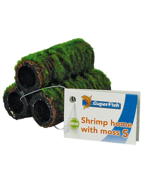 Superfish Shrimp Home Met Mos - Aquarium - Ornament