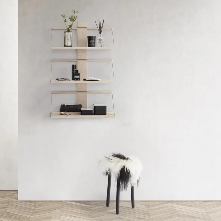 Andersen Furniture - Wood Wall Hängeregal, 30 x 18 x H 24 cm, Eiche