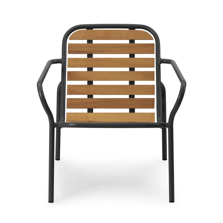 Normann Copenhagen - Vig Outdoor Lounge Chair, schwarz