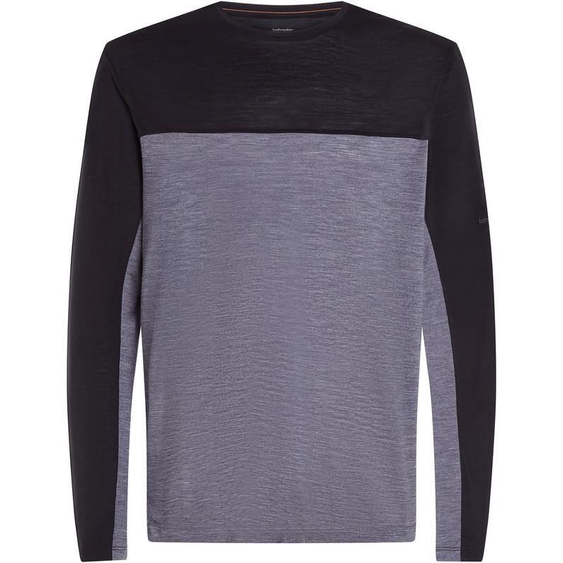 Icebreaker Herren 125 Cool-Lite Sphere Colour Black Longsleeve