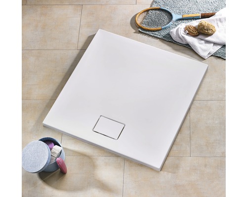 OTTOFOND Pearl douchebak 80 x 80 x 4 cm wit glanzend glad 873001