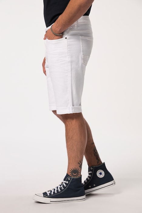 Jeans-Bermuda, 5-Pocket, Straight Fit, bis Gr. 72