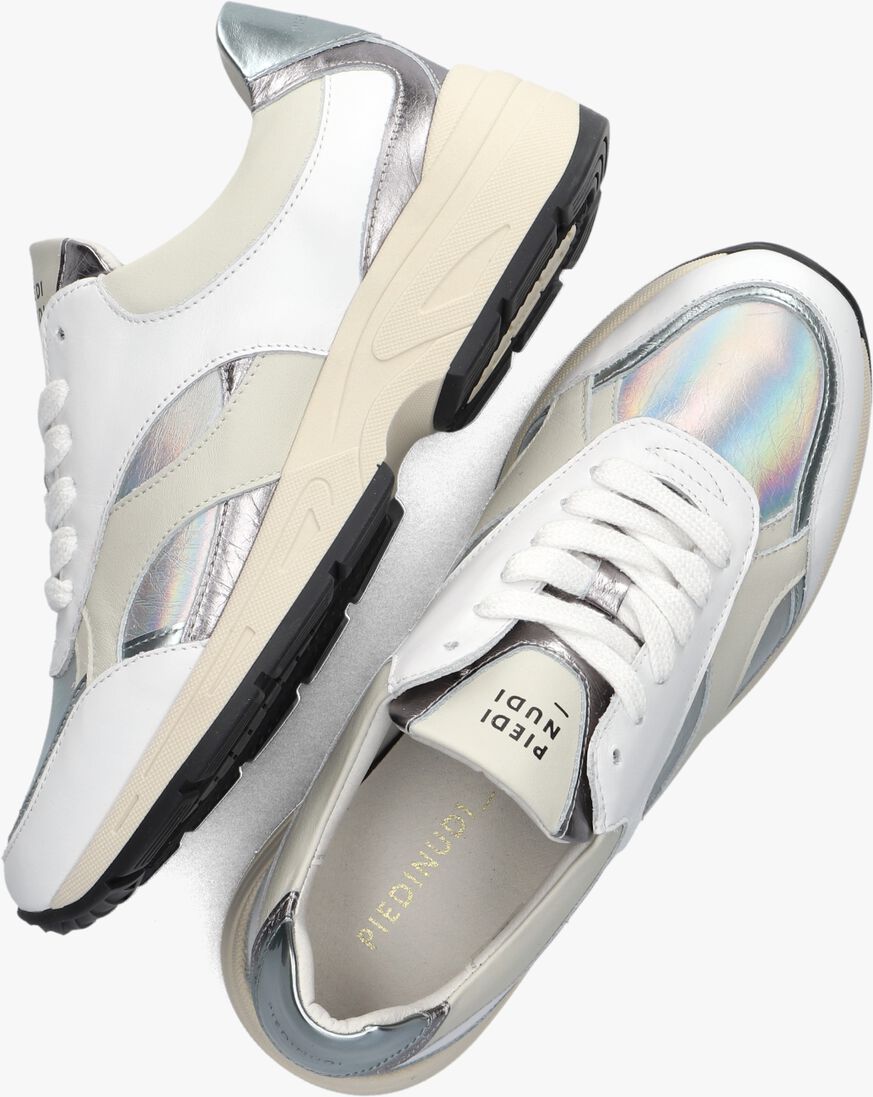 PIEDI NUDI witte piedi nudi lage sneakers zerba 02.10