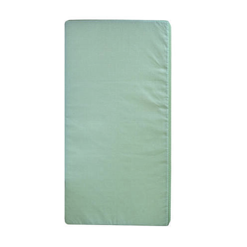 Matelas Aloé Vera Déhoussable 60x120x10 cm Blanc/Vert Olive - CANDIDE