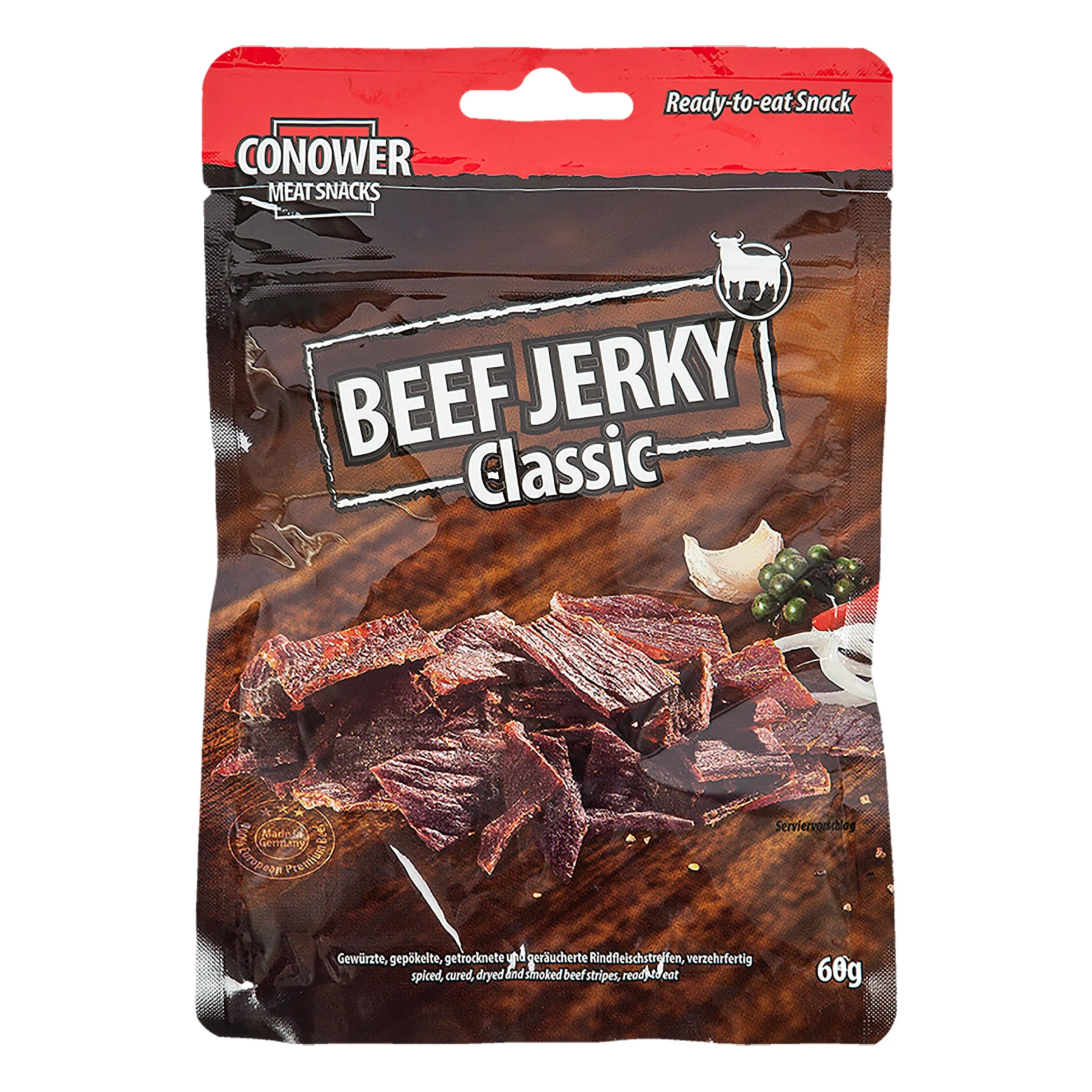 Conower Snacks -  Jerky Beef Classic 60 g