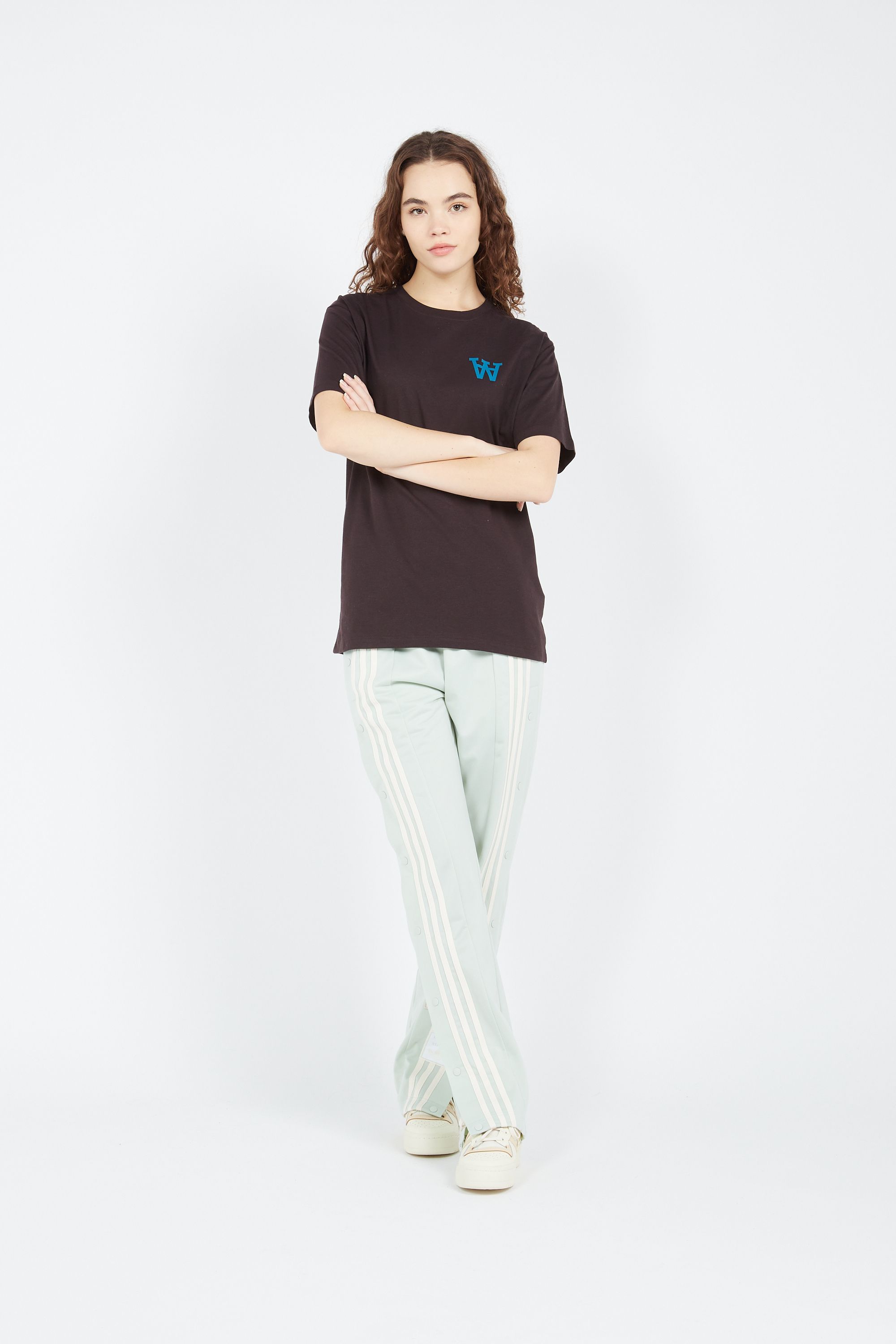 WOOD WOOD T-shirt  TEES 10275700-2222 ACE AA SS 9014 BLACK Noir