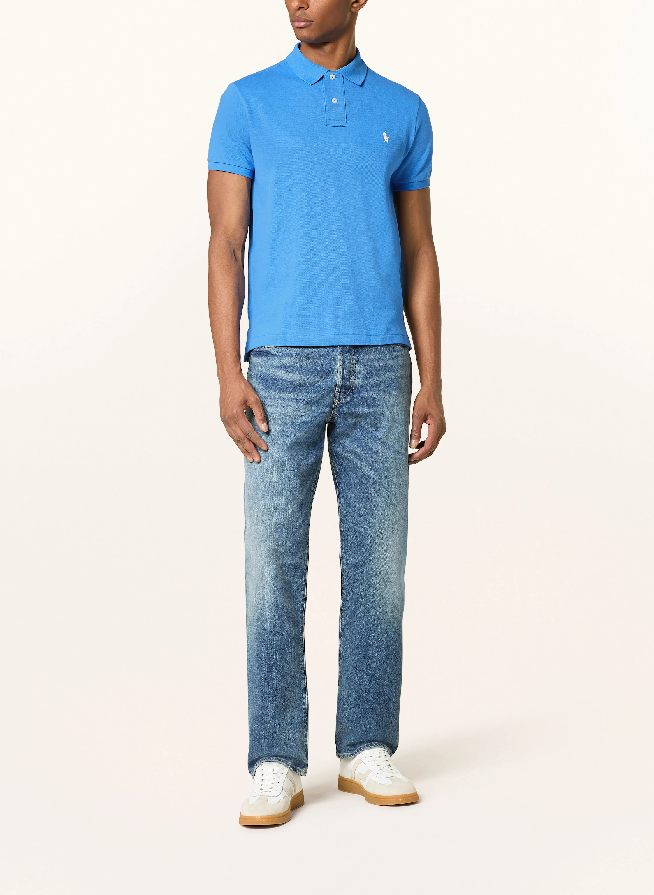 POLO RALPH LAUREN Piqué-Poloshirt Custom Slim Fit