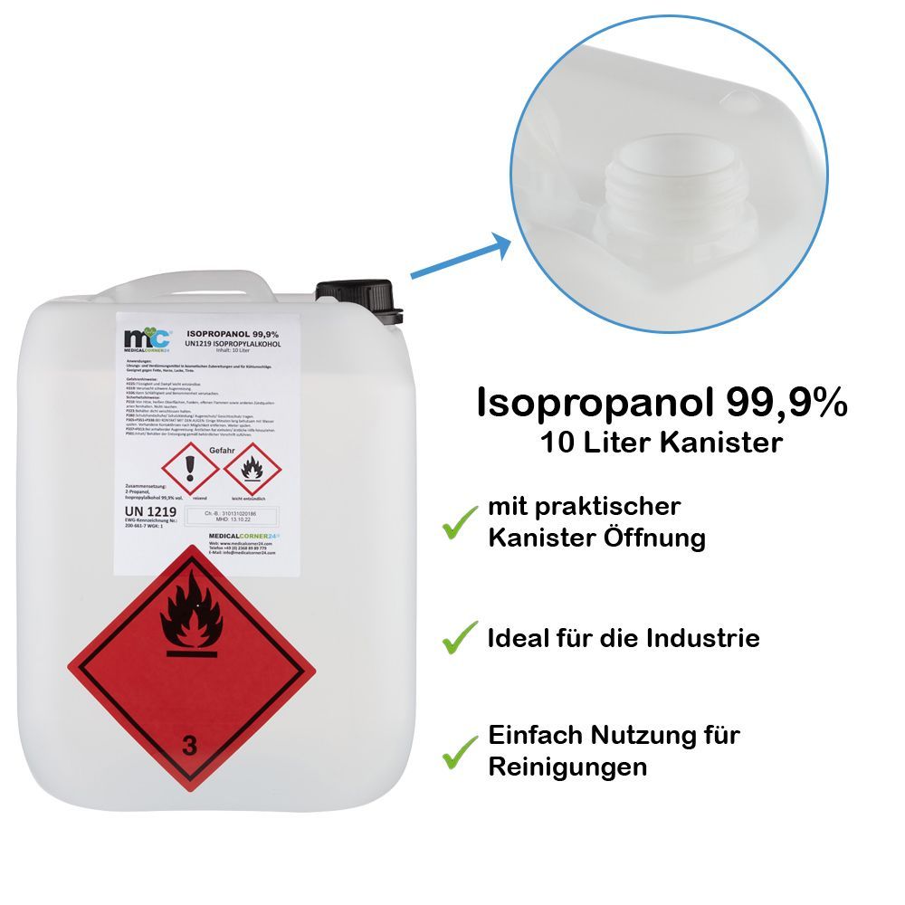 Medicalcorner24 Isopropanol 99,9%