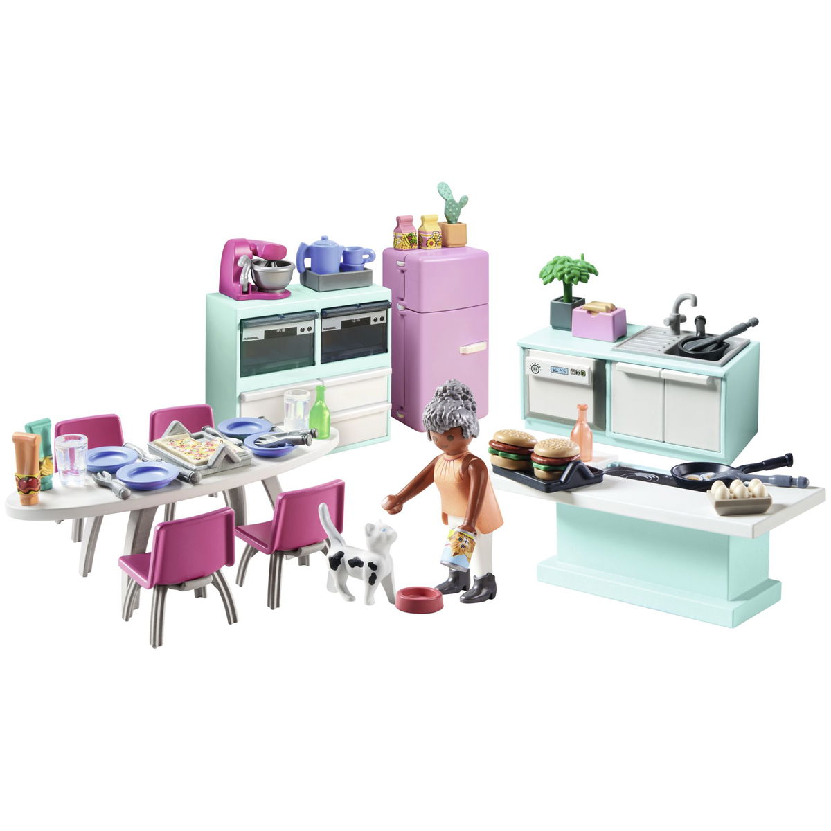 PLAYMOBILPLAYMOBIL   My Life 71608 Küche mit Essplatz