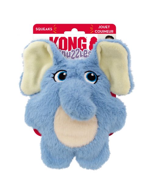 Kong Snuzzles Kiddos Elephant - Hondenspeelgoed - Sm
