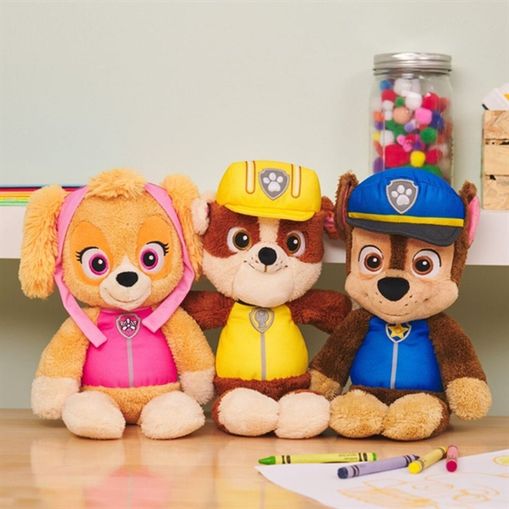 Køb Paw Patrol Gund Med-På-Tur Plush Bamse 33 cm - Chase