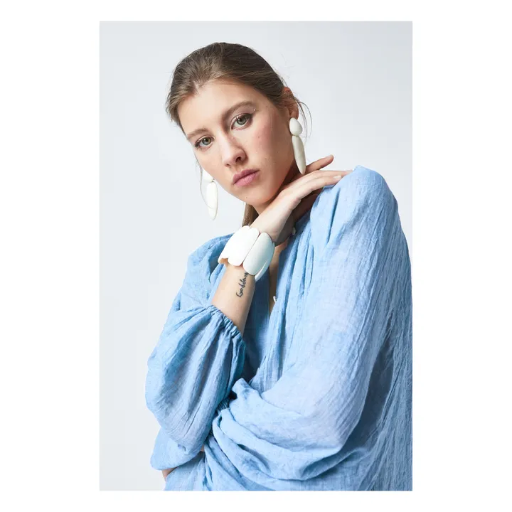 The Label Edition Robe Alma | Bleu