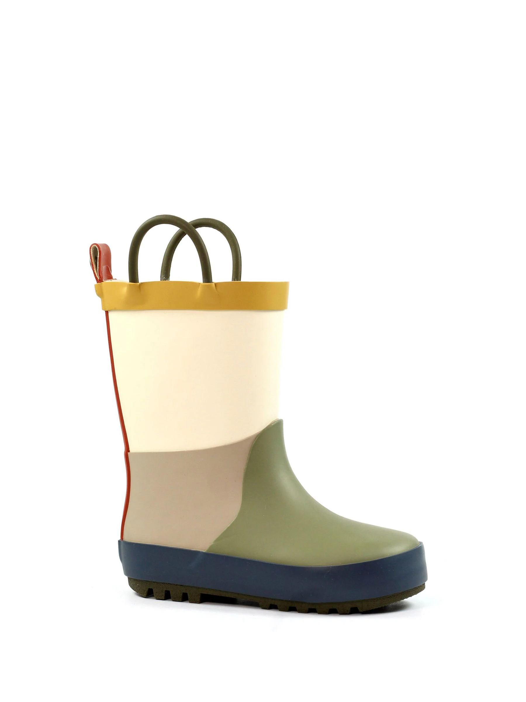 Lazy Dogz Green Bubblegum Toddler Colour Block Wellingtons