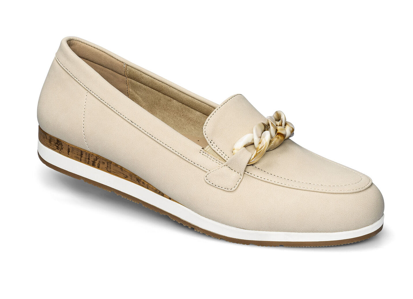 Bequemer Slipper in  Veloursleder-Optik