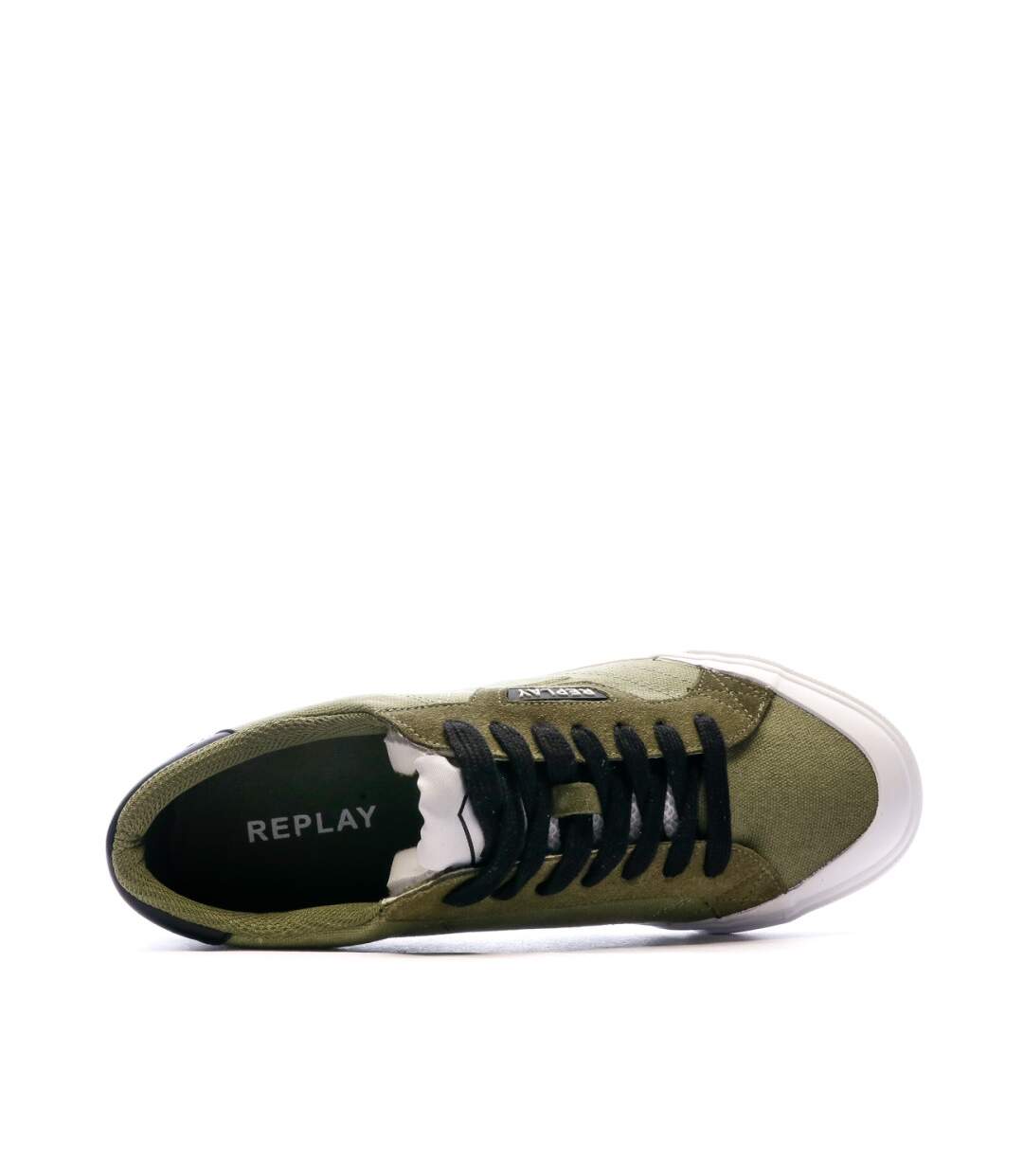 Baskets Kaki Homme Replay Frame