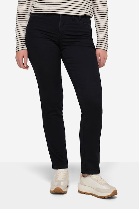 Winter-Jeans, Straight Fit, 5-Pocket, mit recyceltem Polyester