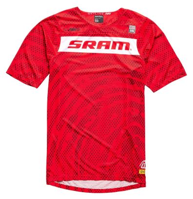 Maillot Manches Courtes Troy Lee Designs Skyline Air Sram Rouge