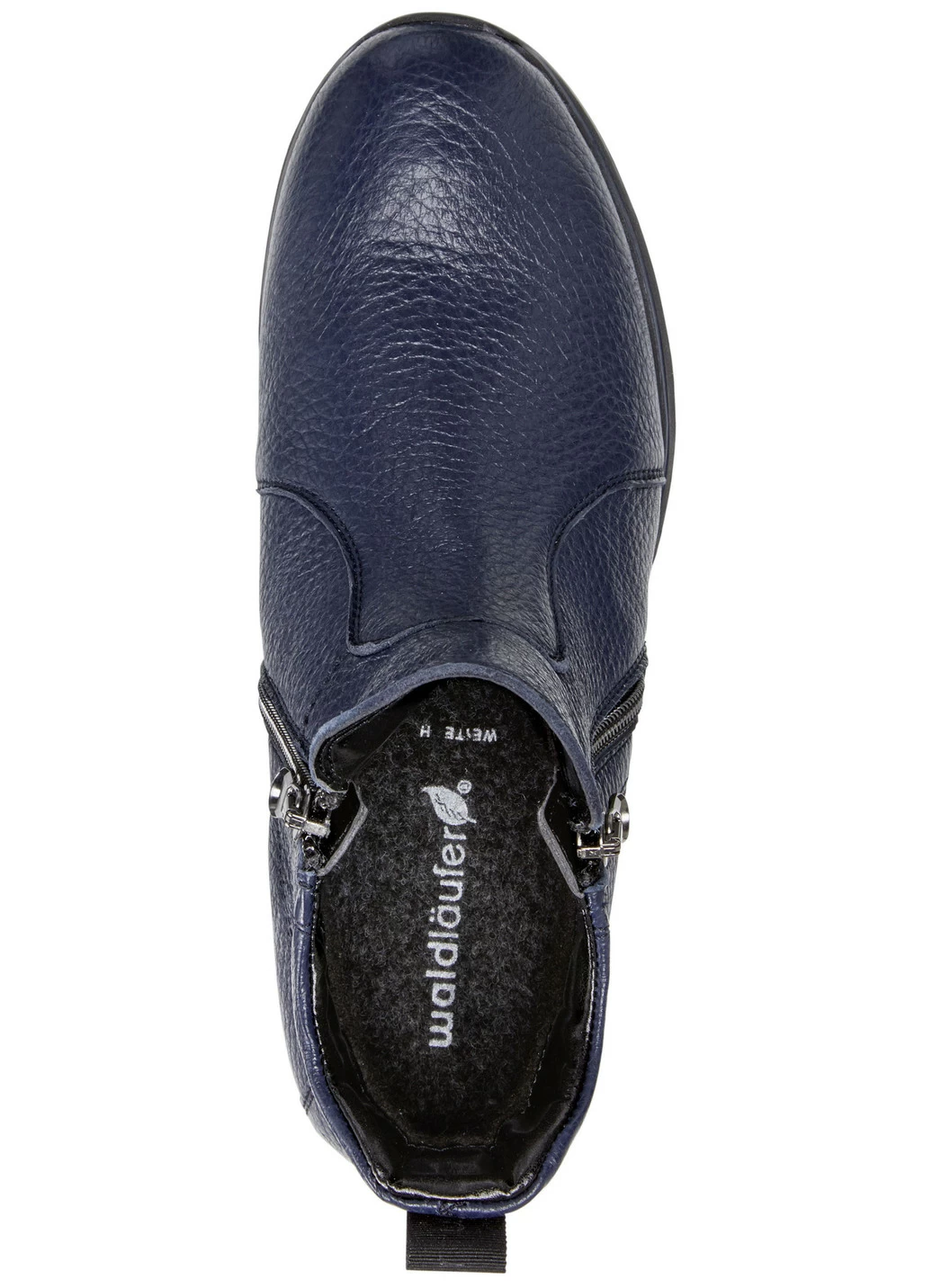 Waldläufer Stiefelette aus weichem Hirsch-Nappaleder