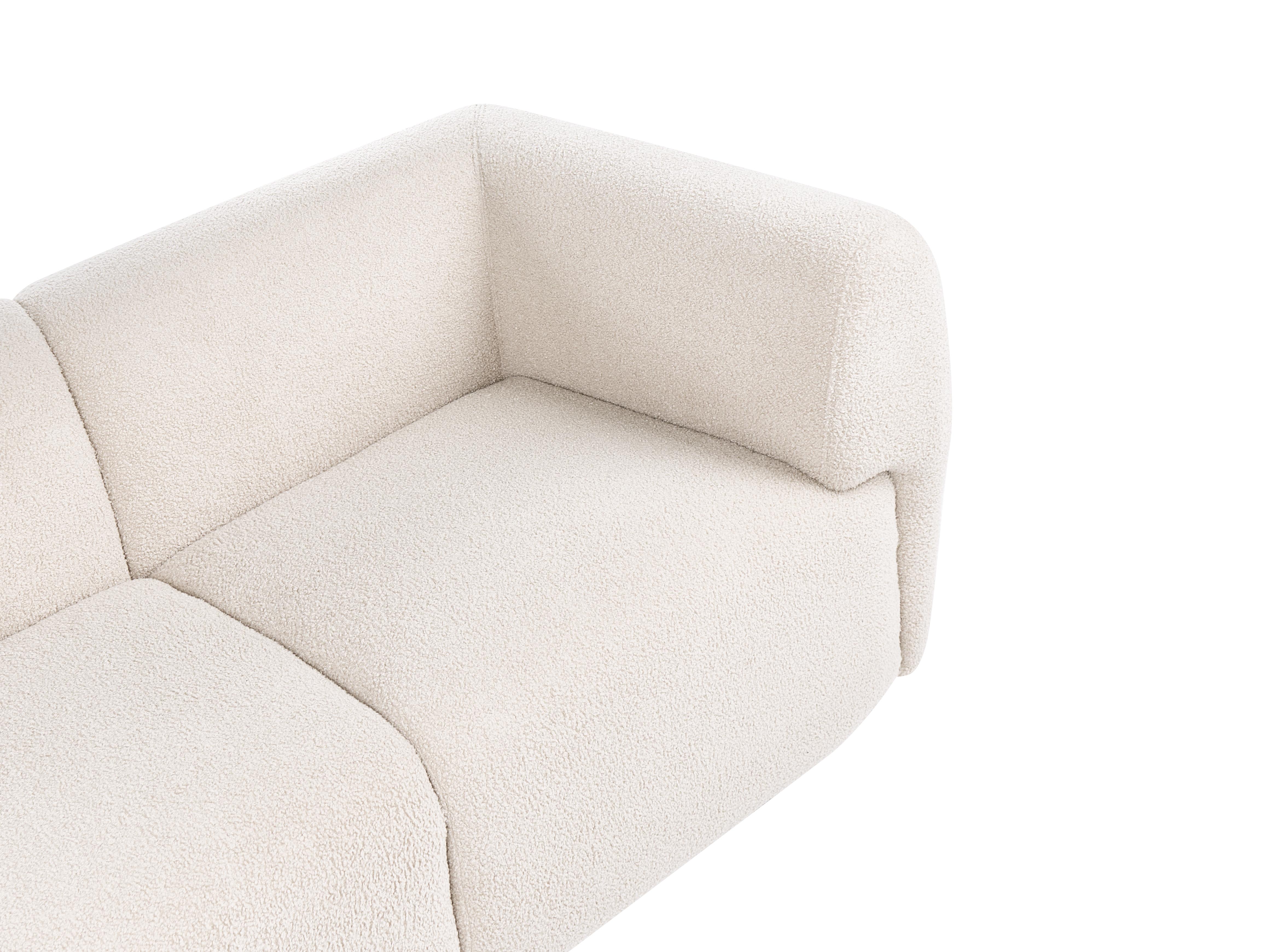 Bank 2-zits VALBY Bouclé Beige