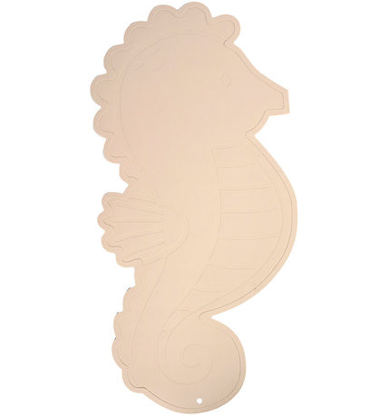 Filibabba Badematte - Anti-Rutsch - Seepferdchen - Beige