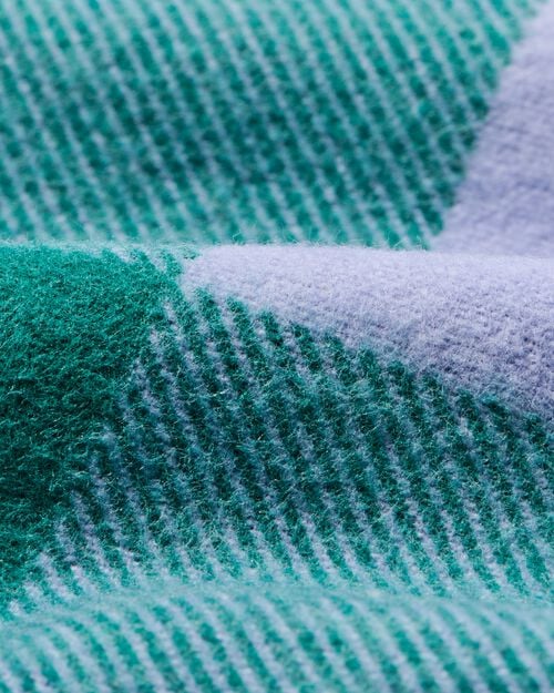housse de couette flanelle 240 x 200/220 carreaux vert