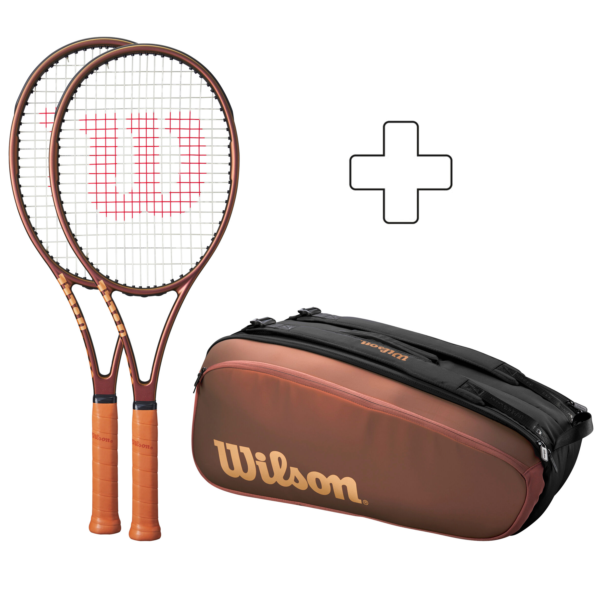 Wilson 2x Pro Staff 97L V14 + Sac De Tennis